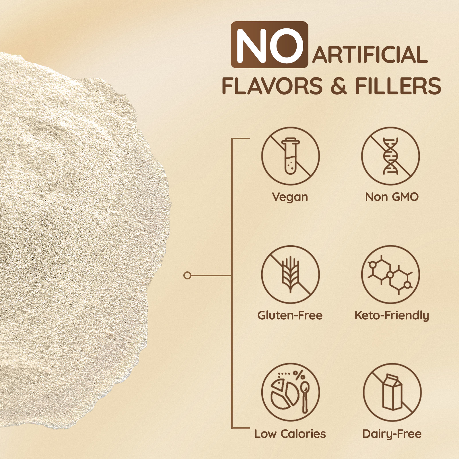 Mushroom Coconut Coffee Creamer, Sweet Flavor - Image 4