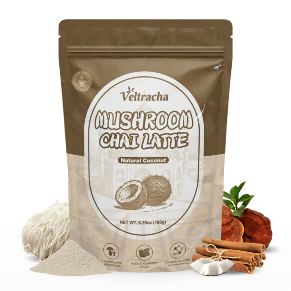 Mushroom Chai Latte, Coconut Flavor