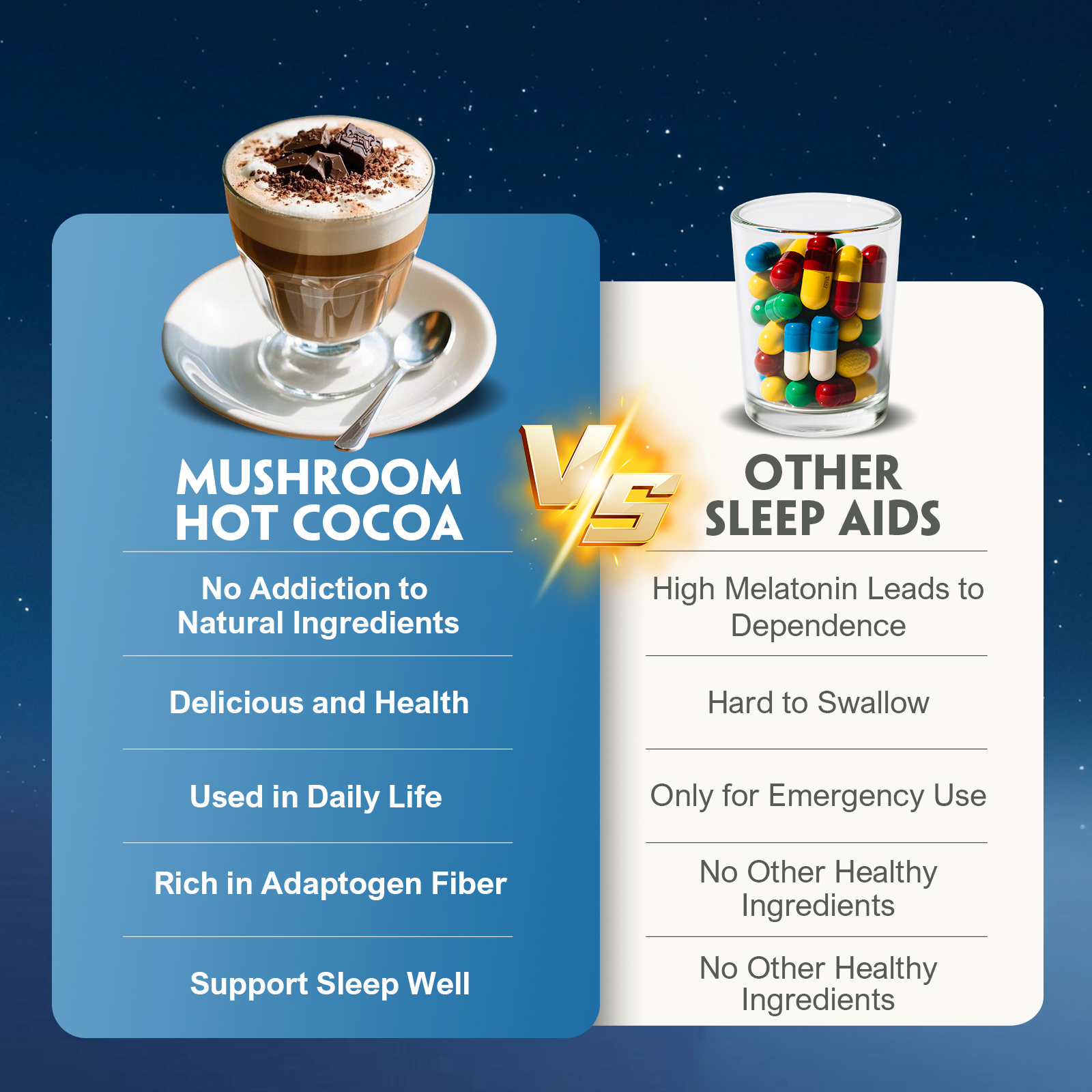 Mushroom Hot Cocoa with Magnesium for Sleep - Image 7