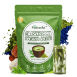 Mushroom Matcha Latte with Spirulina