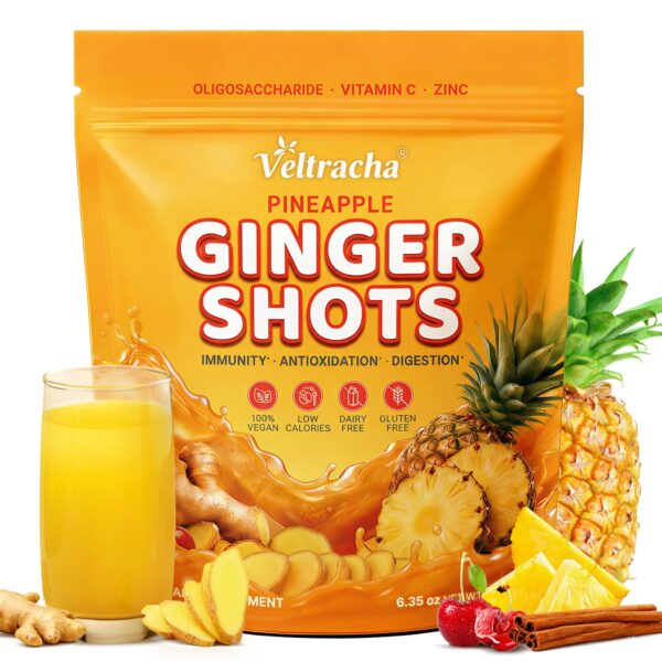 Pineapple Juicing Ginger Shots