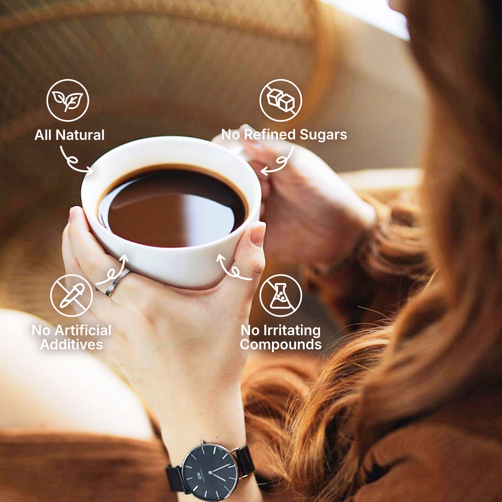 Moringa Hot Cocoa Mix, 10 Sachets - Image 5